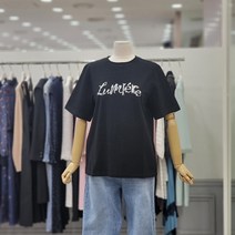 레니본 비즈장식티셔츠(RE21B4ST704VBK)