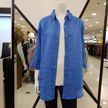 아르테 면 100% 와이어카라 뒤 레이스 쟈켓겸 셔츠