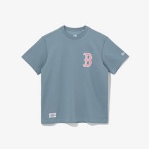 [AK PLAZA] [뉴에라][공용]MLB 빅 페이즐리 보스턴 레드삭스 티셔츠 슬레이트 그레이 (13086600)