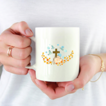 교회 주문제작 머그컵 굿즈 소량 대량 인쇄, 왼쪽