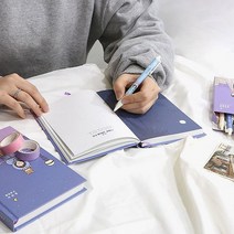 인스타감성 일러스트 백문백답 다이어리 기업다이어리 식단일기