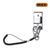MKK 낙하방지 줄자걸이 KB-1 로프 컨베이 홀더 클립형 후크 안전걸이 수납 다용도 카리스툴, 1개