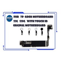 아이폰 메인보드 X XS XSM 전기종 부품 good working no icloud clean off board for iphone 7g 7p se2020 마더보드 32g, 7p-128g--터치 있음