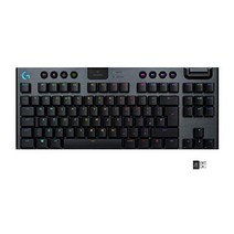Logitech G915 LIGHTSPEED TKL Tenkeyless 무선 기계식 게임용 키보드 Tactile GL 키 스위치 LIGHTSYNC RGB 초슬림 디자인 40시간 이상의 배터리 수명 독일식 QWERTZ 레이아웃 -16381, 선의, G915 TKL, 선의