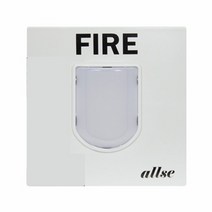 LED 시각 경보기 allse-s1.0 백색 올라이트 #992EA 아이리스, 본상품선택