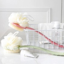 페타리지 (1+1) 양면 소프트 바디브러쉬, 핑크