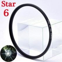 KnightX-FLD UV CPL ND2 ND4 ND8 Star gnd 카메라 렌즈 필터 캐논 소니 니콘 49mm 52mm 55mm 58mm 67mm 72mm 77mm, [08] Star 6X Filter, [08] 77mm