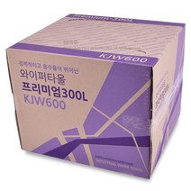 산업용와이퍼 KJW600 300매 6겹 광진산업 종이보루 기름제거 정비 보수