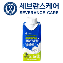 세브란스 케어 당플랜 구수한맛 1박스(24팩) 단백질 간식 당뇨식 건강식 영양식 식품