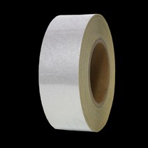 안전 반사 테이프 50mm x 45M 백색, 1개