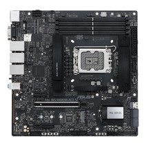 ASUS Pro WS W680M-ACE SE 인텔 LGA 1700 mATX BMC AST2600 워크스테이션 마더보드 PCIe 5.0x16 DDR5 ECC 메모리 인텔 2.
