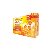 Emergen-C 1000mg Vitamin C 90 packs 이멀전씨 비타민 90팩, 1박스, 90정