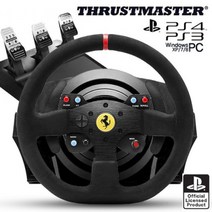 (THRUSTMASTER 트러스트마스터 T300 Ferrari Integral Alcantara Edition 페라리 알칸타라 에디션 에디션/트러스트마스터/페라리/알칸타라