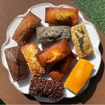 휘낭시에 10종 세트 100% 쌀가루 수제디저트 구움과자 결혼식 답례품 돌잔치 시보 신년 설 선물, 선물박스 선택안함