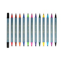 지그 캘리그래피 TC-3100 트윈팁 낱색, 023ScarletRed