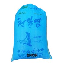 SHION 22년산 국산 100% 신안 천일염 20kg 간수뺀 굵은소금 왕소금, 1개