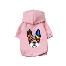 디자이너 만화 곰 애완 동물 강아지 옷 따뜻한 면 개 후드 스웨터 치와와 테디 작은 중형 소녀 의상, [04] XL, [05] 5