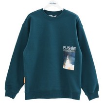 에꼴리에 NC13 남아 루즈핏전사나염 맨투맨 20d1406gn