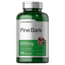 Horbaach Pine Bark 호바흐 파인바크 피크노제놀 6000mg 180캡슐, 400mg 180캡슐