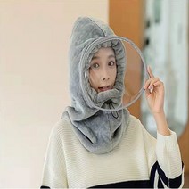 바람막이 안면보호 마스크 헤드워머 모자 바라크라마, 단품