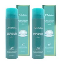 제이엠솔루션 청광 마린 진주 선 스프레이 펄 SPF50+ PA++++ 180ml x 2개