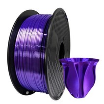 3D 프린터 필라멘트 실키 느낌 PLA 골드 녹색 인쇄 실크 질감 10 가지 색상 재료 1kg 0.5kg 0.1kg, 08 100g green