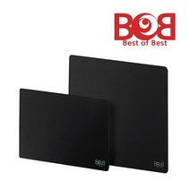 BOB 밥패드 브레이킹 라지 마우스패드 430x430x4mm 롤 배그 왕우 오버워치 게이밍 저감도 MOUSEPAD