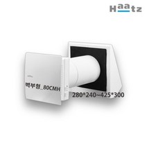 하츠 전열교환기 환기시스템 폐열회수환기시스템 벽부형 환기청정기 힐로T TwinFresh comfo RB1-50