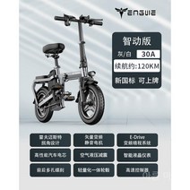 체인리스 전기 자전거 접이식 라이트 출퇴근 소형 리튬 배터리 전동자전거, B. 10A, E-타입