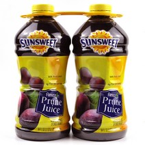 코스트코 썬스위트 프룬주스 3.78L (1.89L x 2개) + 이케아 봉지클립(대) 1P 푸룬 쥬스 자두, 2개, 1.89L