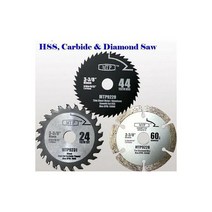 Ryobi 복합 재료 Makita 마키타 CXT용 3-3/8인치 금속 목재 타일 톱날 3개