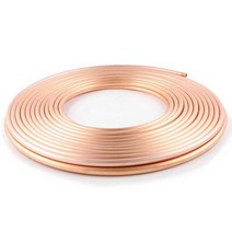 구리 파이프 모세관 냉장고 에어컨 원형 튜브 동, 외경 6두께 0.6mm(1미터), 1개