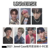 아이브포토카드 k-pop 2021 우주 보석 케이스 에디션 같은 스타일 포토 브로마이드, c