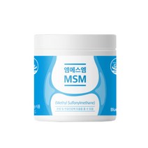 미국산 100% 식이유황 엠에스엠 MSM 관절 연골 뼈 건강 도움 줄수있는 식약처 기능성 인증 건강기능식품, : 1개, 160g