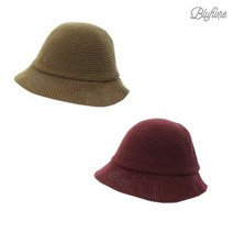 [블루피오레] 심플니트 챙 벙거지 모자 BFH897