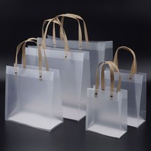 반투명 PP 특대 사각 쇼핑백 10개 선물백 손잡이 가방 손잡이쇼핑백 ehsqn9887*869378711pI, 본상품선택