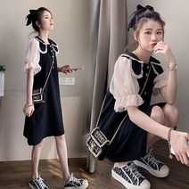 토파즈 YP0027 여자 여름 고퀄 쉬폰 마 린넨 코튼 면혼방 반팔 미디 롱 원피스 임부복 치마 빅사이즈 임산부 데일리룩
