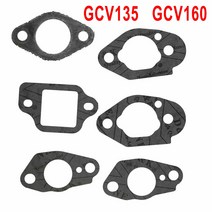 기화기 장착용 6 Pic 개스킷 세트. GCV135. 에 적합. 사용하기 쉽고 쉬움, 한개옵션0