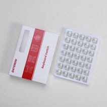 2023 하이무 HAIMU 기계식키보드 Gateron G Pro 30 화이트 스위치 선형 사전 윤활 SMD 지원 1 단 2 용수철, 없음, 없음, 3.Two stage 1 pack