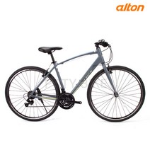 탑원 하이브리드자전거 출퇴근용 2023 알루미늄, 480, 완조립, 블랙