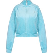 Juicy Couture 탠ya 벨로ur T레인ings재킷 블루