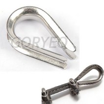 스텐절곡 팀블 와이어마모방지 와이어가드, 1.M5(316 호환)