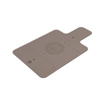 요가 필라테스 기구 리포머 양면 미끄럼방지 땀흡수 매트 천연 고무 라텍스 홈트레이닝 보호 기구, 56*96, 밀크티