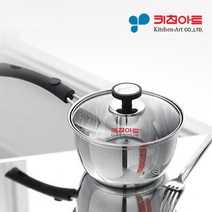 키친아트 냄비 아티스트 16cm 편수 스텐냄비