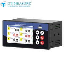 스마트 데이터 로거 온도 압력 전류 레코더 트렌드 차트 보고서 PT100 4-20mA 아날로그 신호 RS485 USB, 한개옵션1, 04 3 Channels (220VAC)