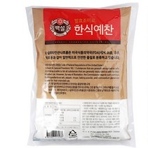 대용량 도매 업소용 CJ제일제당 백설 한식예찬 3kg 발효조미료