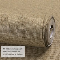 Modern simple solid co Japanese linen wallpaper Nordic style bedroom living room non woven Morandi, 04 0.53x10m