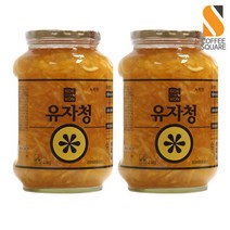 녹차원 아임생생 유자청 2kg 2개세트 /유자/유자차