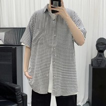 XFT089113와이셔츠 정장남방 루즈 단가라 정장 남녀공용 남자