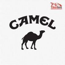 캠핑 카라반꾸미기 Camel 데칼스티커 차량용스티커 레이튜닝용품 차량스티커 차스티커, 1개, 블랙 소형